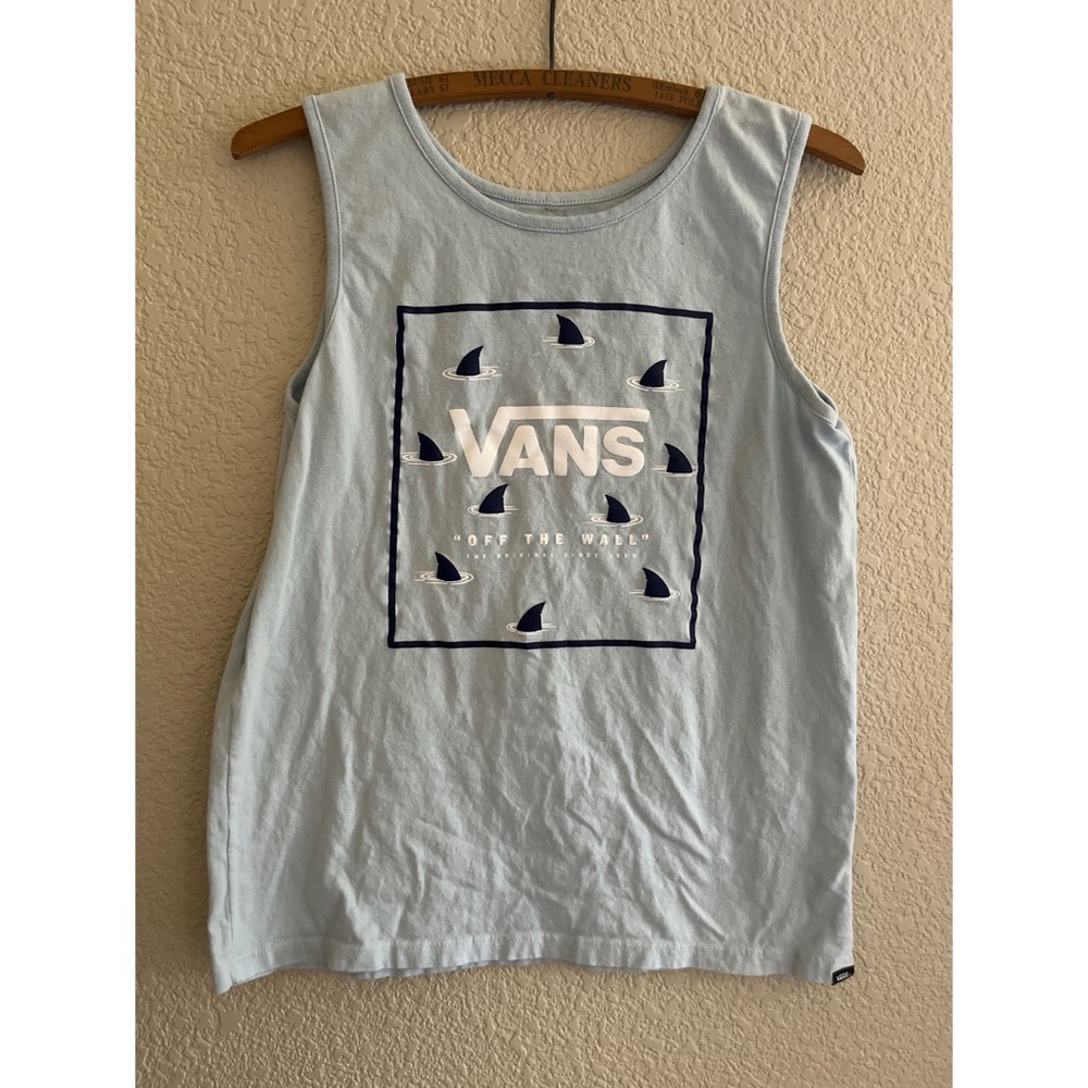 Vans Off The Wall Boys Shark Tank Size XL